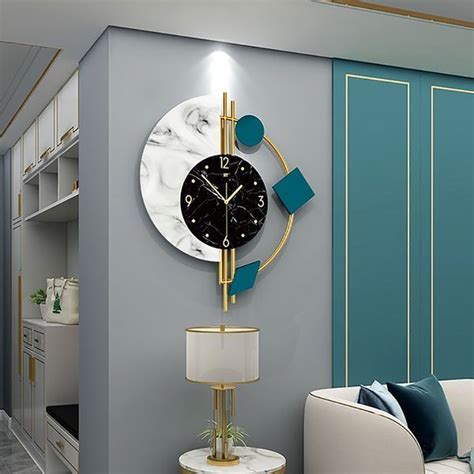 Nordic Style Creative Geometry Design Decorative Large Wall Clock