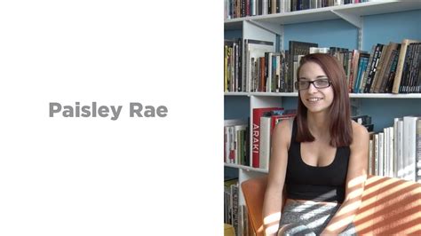 Interview With Paisley Rae Gentnews