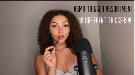 ASMR Trigger Assortment 10 TINGLY Triggers For 10k YouTube