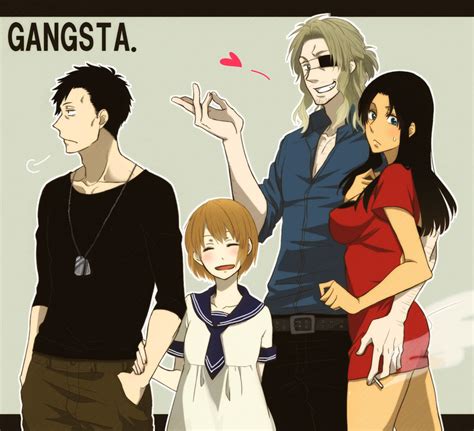 Gangsta And Sign Language Anime  Gangsta Anime Funny
