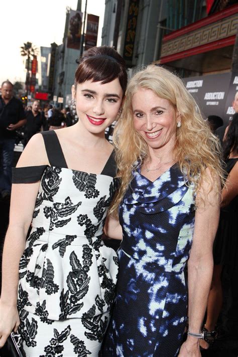 lily collins lily collins mom pictures celebrity moms