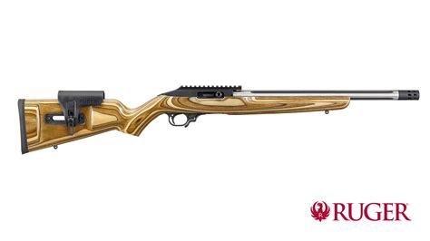 Ruger 1022 Competition Brown 22lr Carabines Semi Automatique Akah