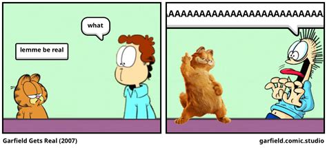 Garfield Gets Real 2007 Comic Studio