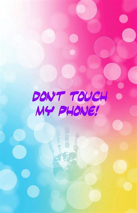 We did not find results for: Don't touch my phone! on We Heart It | Touch me, Locked ...