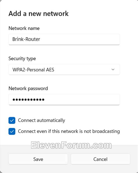 Add Wi Fi Network Profile Without Connecting In Windows 11 Tutorial