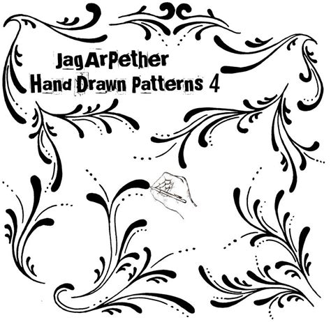 Hand Drawn Patterns 4 By Jagarpether On Deviantart