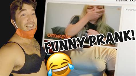 omegle fake boobs prank funny sh t youtube