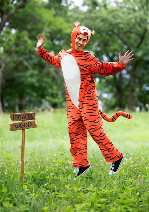 Perhaps if you said something only you would say, i'd know you're you. Winnie the Pooh Adult Tigger Deluxe Costume