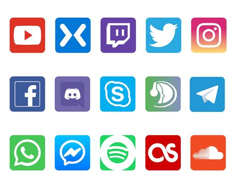 Networking Social Media Icons Free Stock Photo Public Domain Pictures