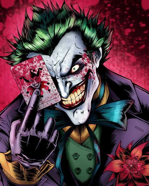 20 Comic Superheroes Artwork For Your Inspiration Joker Comic Joker