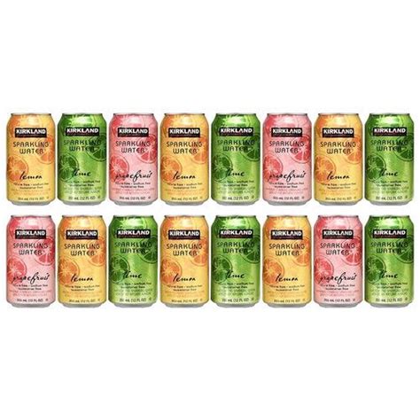 Kirkland Signature Flavored Sparkling Water Variety Pack With Zero