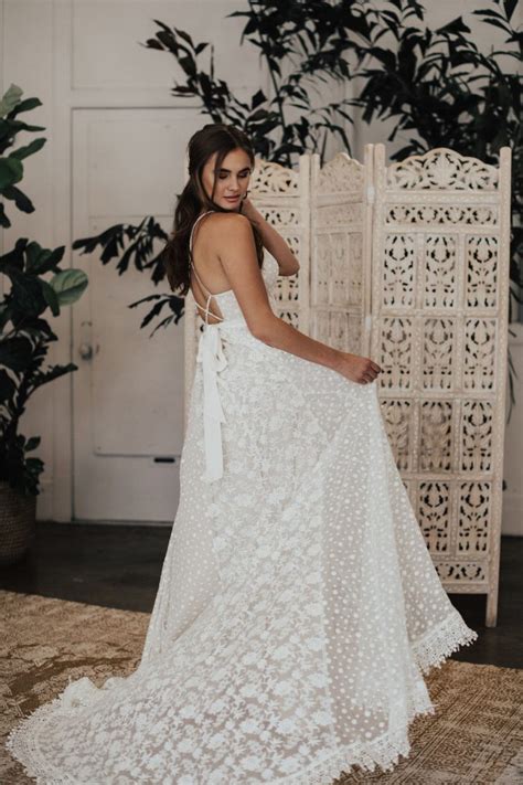 Bohemian Wedding Dress Giveaway With Dreamers And Lovers Junebug Weddings