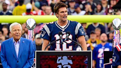 Tom Brady Addresses Being Honored By Pats Yardbarker
