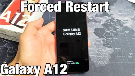 Galaxy A12 How To Force A Restart Forced Restart Frozen Or Stuck