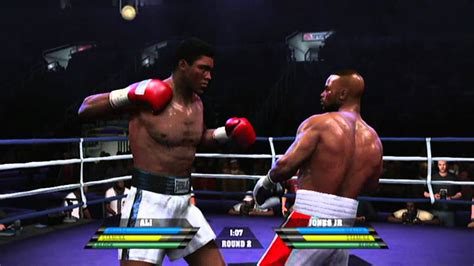 Fight Night Round 4 Gameplaycommentary Ali Vs Jr Youtube