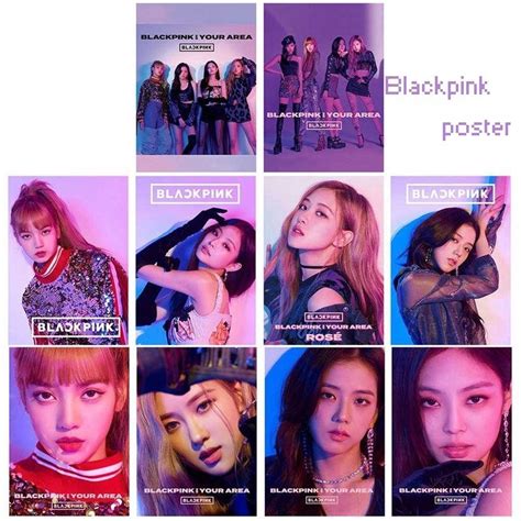 Kpop Blackpink Em Sua área álbum Auto Feito Personalidade Poster Da