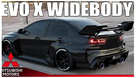 Evo X Hycade Body Kit