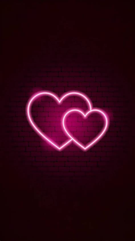 Download Neon Heart Wallpaper By Niravgajjar1711 23 Free On Zedge