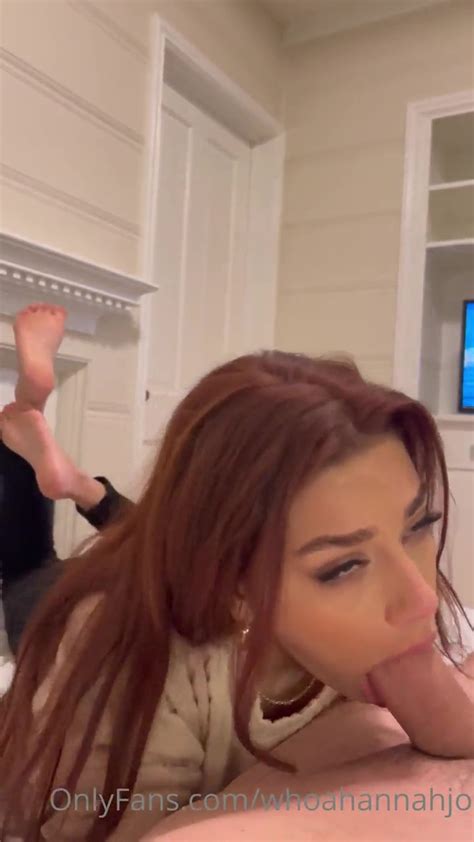 Whoa Hannah Jo Blowjob Teasing Feet Porn Video Sexy Egirls