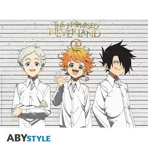 Poster The Promised Neverland Style Photo Identité Cdiscount Maison