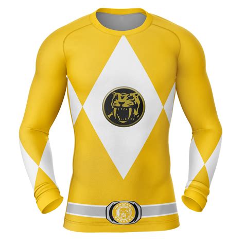 yellow ranger mighty morphin power rangers varsity jacket animebape