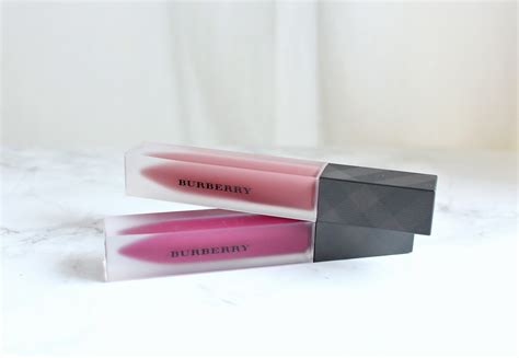 samantha jane burberry liquid lip velvet swatches and review