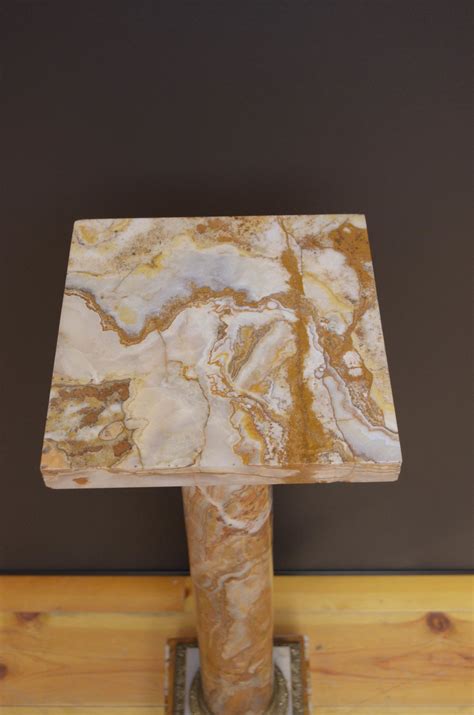 Marble And Ormolu Pedestal Marble Column Antiques Atlas