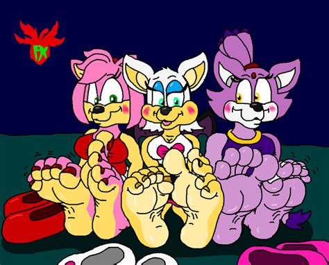 Amy Rose Feet Tickle Fruitgems Amy Paw Massage By Germanname On Deviantart Amy Rose Feet