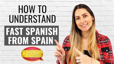 How To Understand Fast Spanish From Spain 💬 Advanced Listening Activity With Spanish From Spain