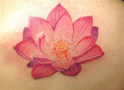 Pink Lotus By Kisbrigi On Deviantart Tattoos Lotus Flower Tattoo