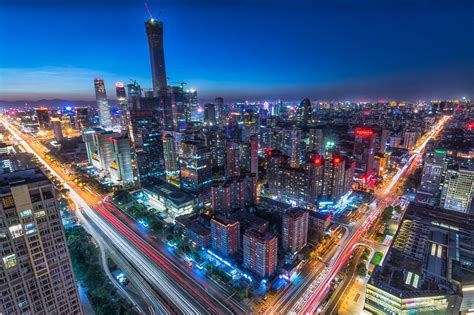 City Beijing Night Lights 2018 Nosillysuffix