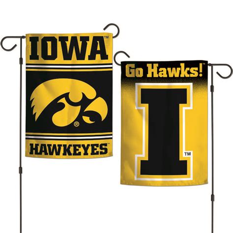 Iowa Hawkeyes 125x18 Garden Flag