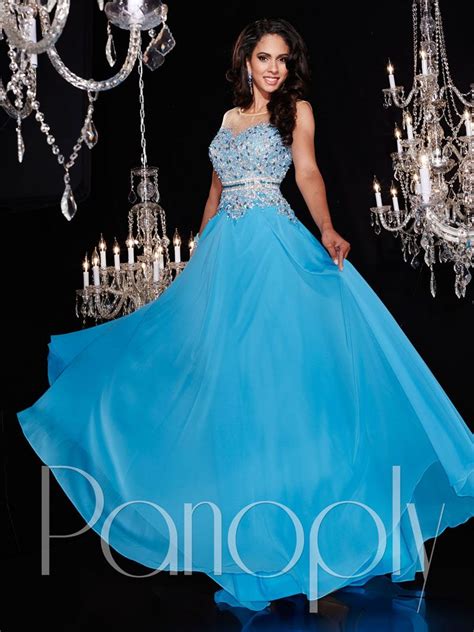 Panoply 14757 Panoply Prom Dress Panoply Dresses Blue Evening Dresses