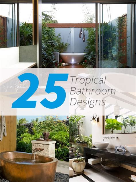 Amazing Small Tropical Bathroom Ideas