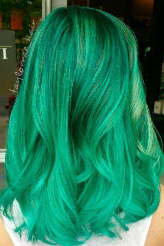 Captivating Ideas For Green Hair That Will Inspire You To Take The
