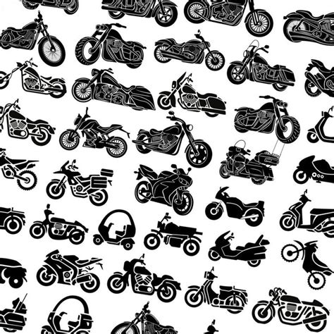 Motorcycle Svg Harley Svg Biker Svg Chopper Svg Motor Bike Etsy