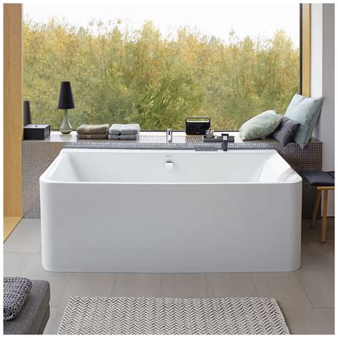 Hoesch badewannen bathtub philippe starck 1. Duravit P3 Comforts Badewanne Vorwandversion 180 x 80 cm ...