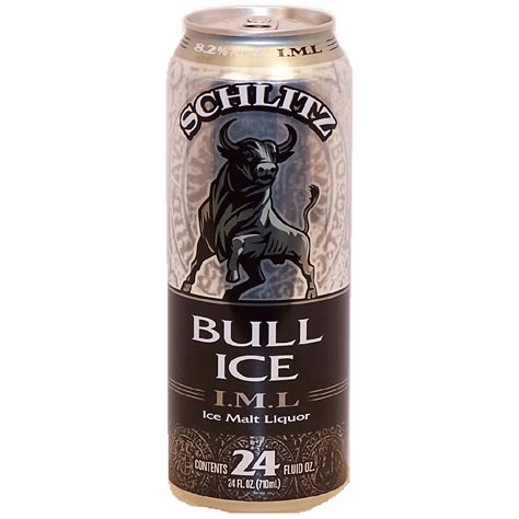 Schlitz Bull Ice Domestic Malt Liquor 24 Fl Oz 24fl Oz Beer