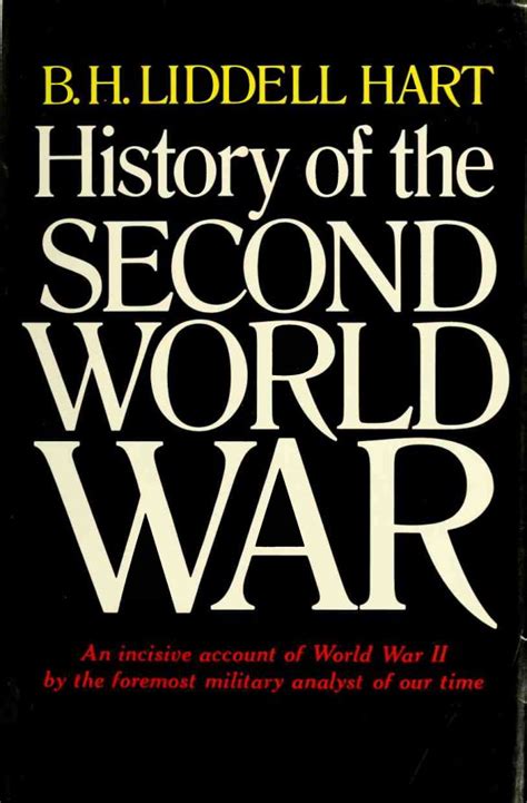 Liddell Hart B H History Of The Second World War