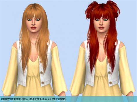 4 Hair Retextures At Heartfall Sims 4 Updates