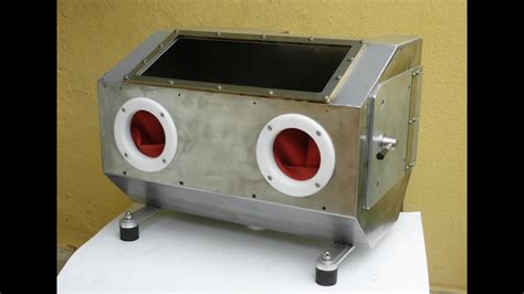 Usually the right side of the cabinet will have an air hose coupler threaded into a hole. Homemade sandblasting cabinet with integrated 2,5Lt ...