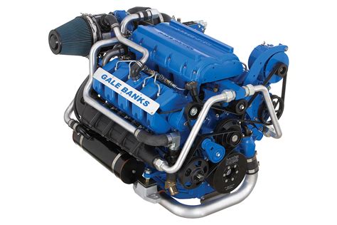 Gale Banks 866t V8 66l Turbo Diesel Marine Engine Banks Power