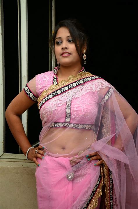Kerala Mallu Aunty Avani Hot Navel Pink Saree Kerala Hot Sexy Girls