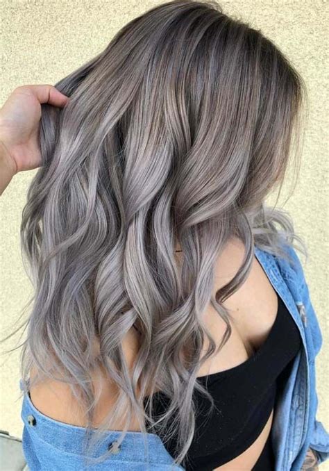 You can pick an edgy ash gray hair color and dye your entire hair with it. Here we are going to show you the best shades of tone of ...