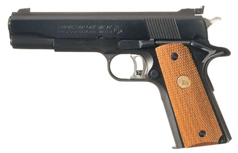 Colt Series 80 Mk Iv Gold Cup National Match Semi Automatic Pistol