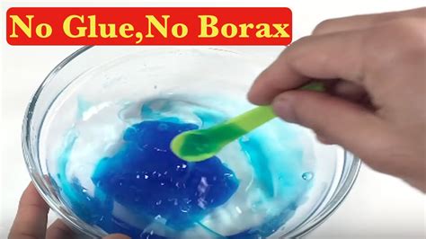 Testing 2 Ingredient Slime Recipes No Glue No Borax No Detergent