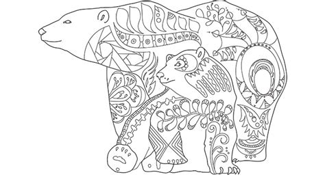 Polar bear coloring book is a fun way to learn a lot about this beautiful animal. Arctic Colouring Pages | Canadian Museum of Nature