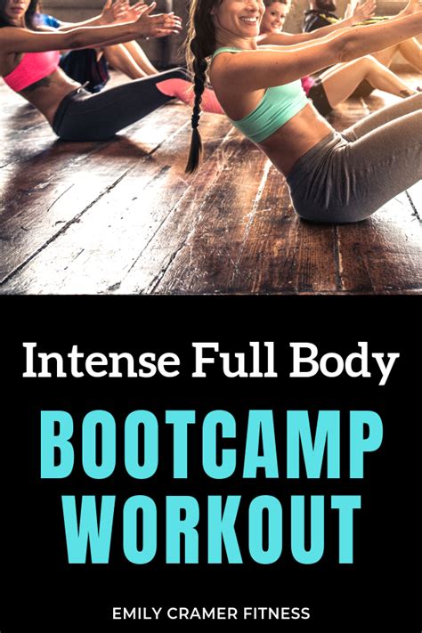 Intense Full Body Bootcamp Workout Boot Camp Workout Workout For