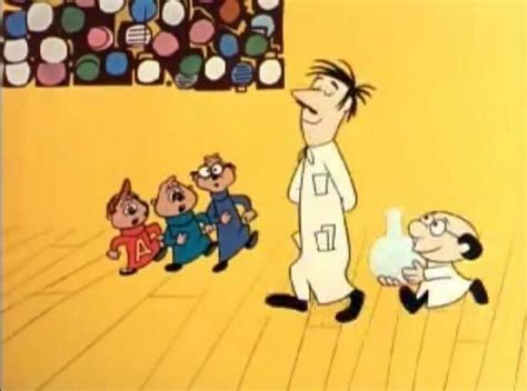Clyde Crashcup And Leonardo School Cartoon Alvin And The Chipmunks Ol