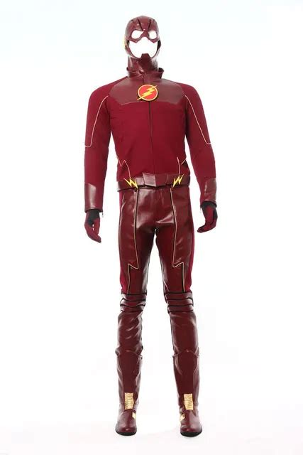 Buy Hot Series The Flash Cosplay Costume Outfit Barry Allen Costume Superhero